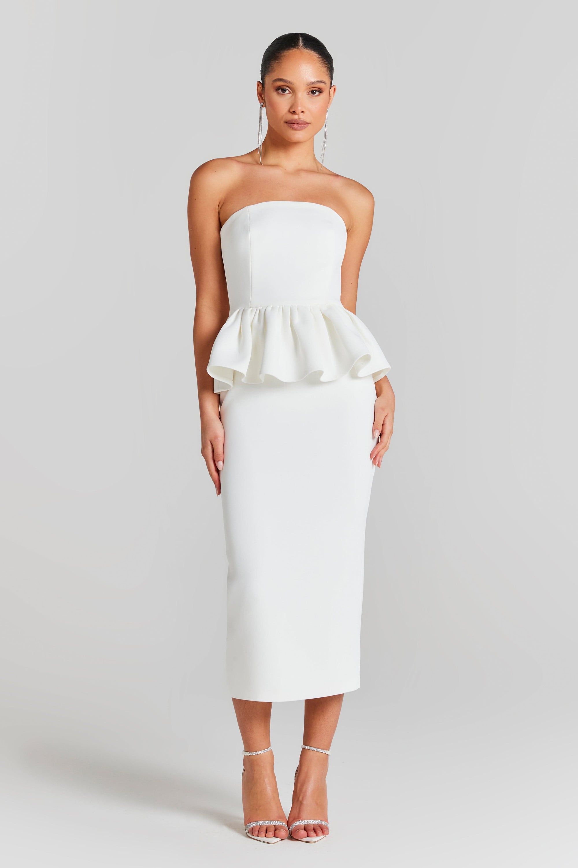 Bianca White Dress | Dresses | NADINE MERABI