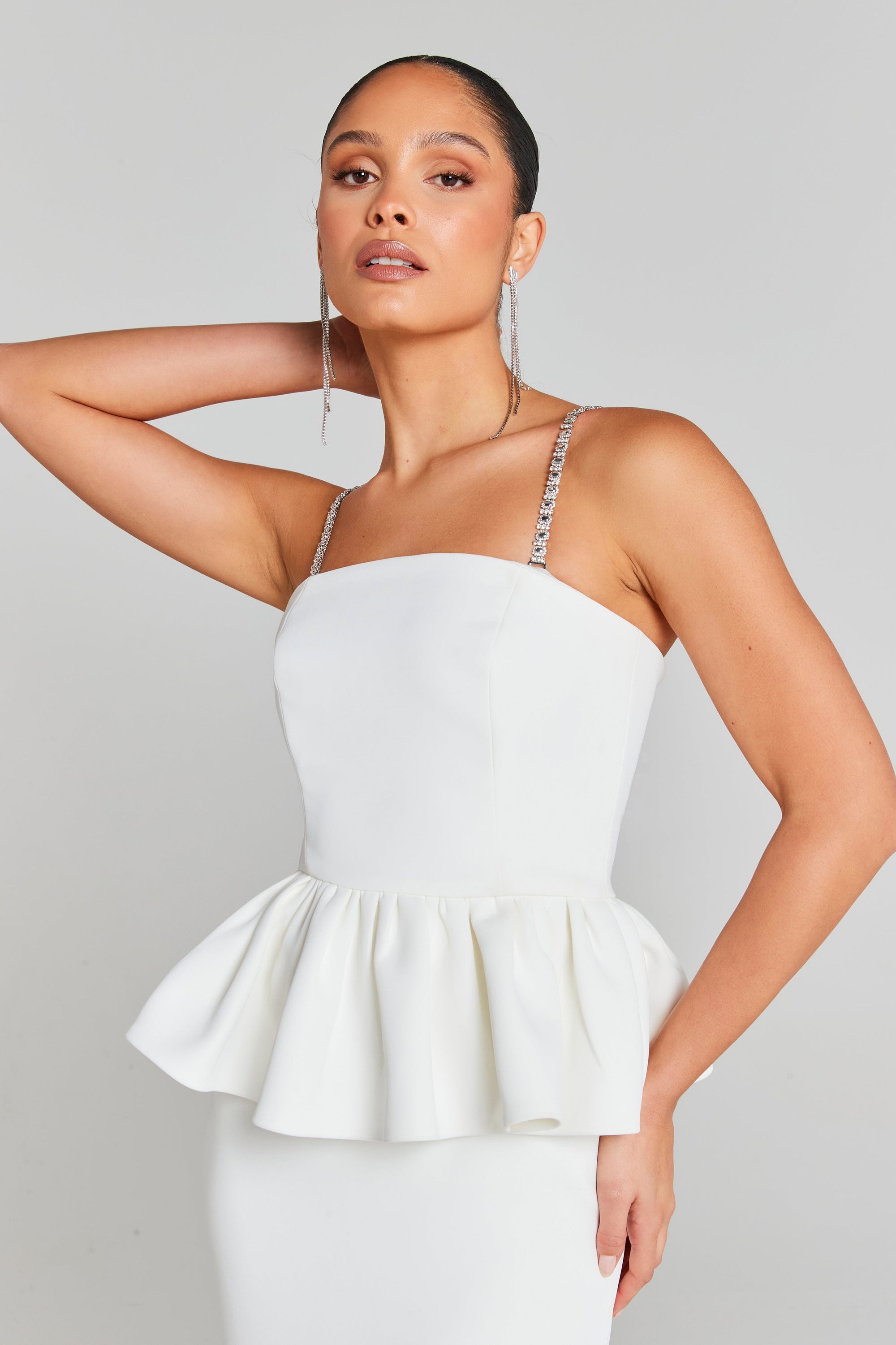 Bianca White Dress | Dresses | NADINE MERABI