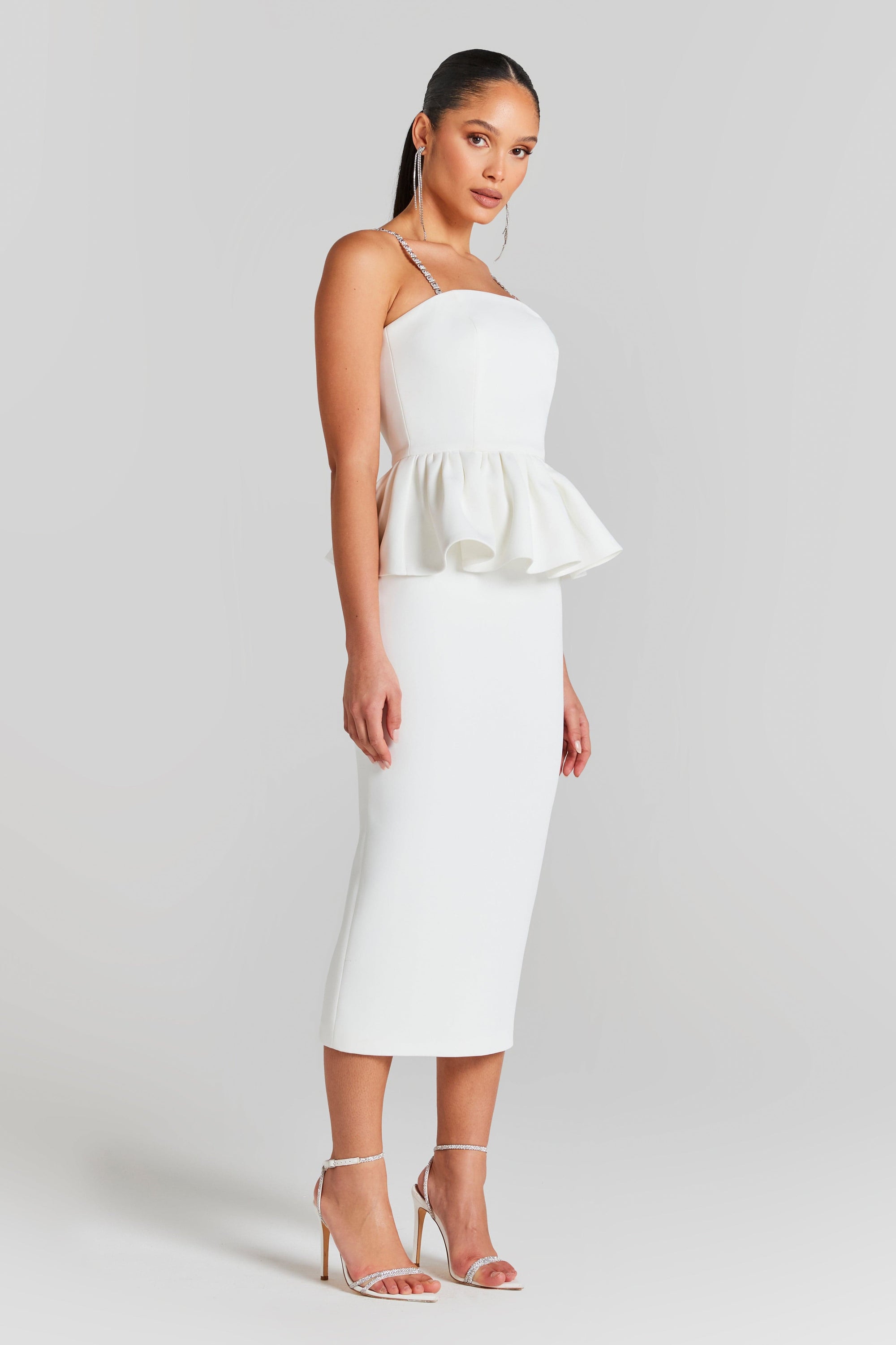 Bianca White Dress | Dresses | NADINE MERABI