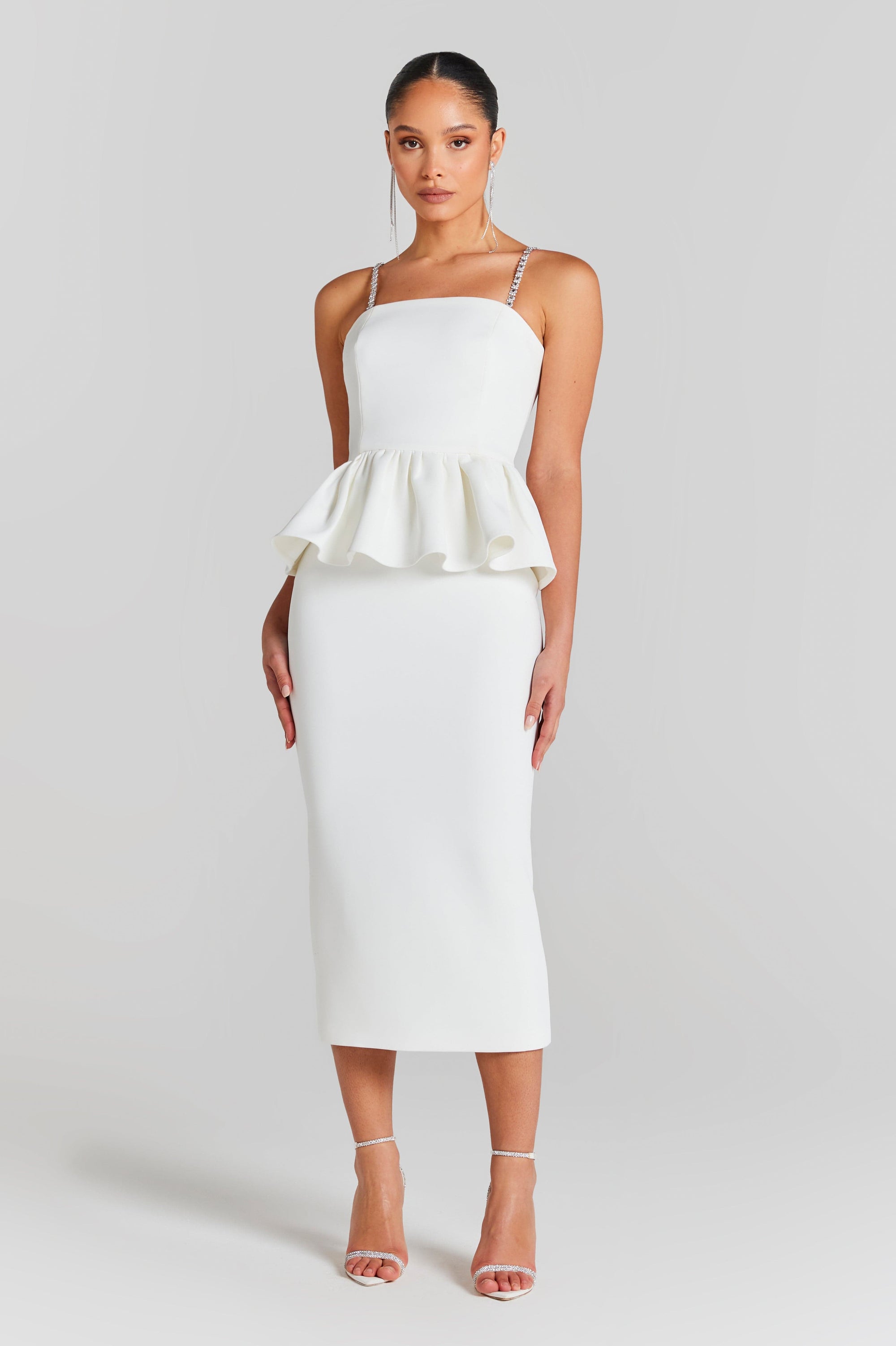 Bianca White Dress | Dresses | NADINE MERABI