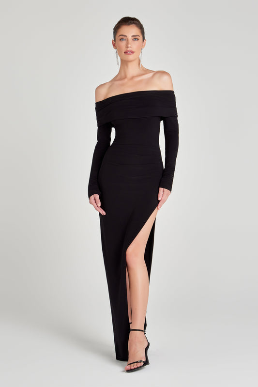 Cora Black Dress