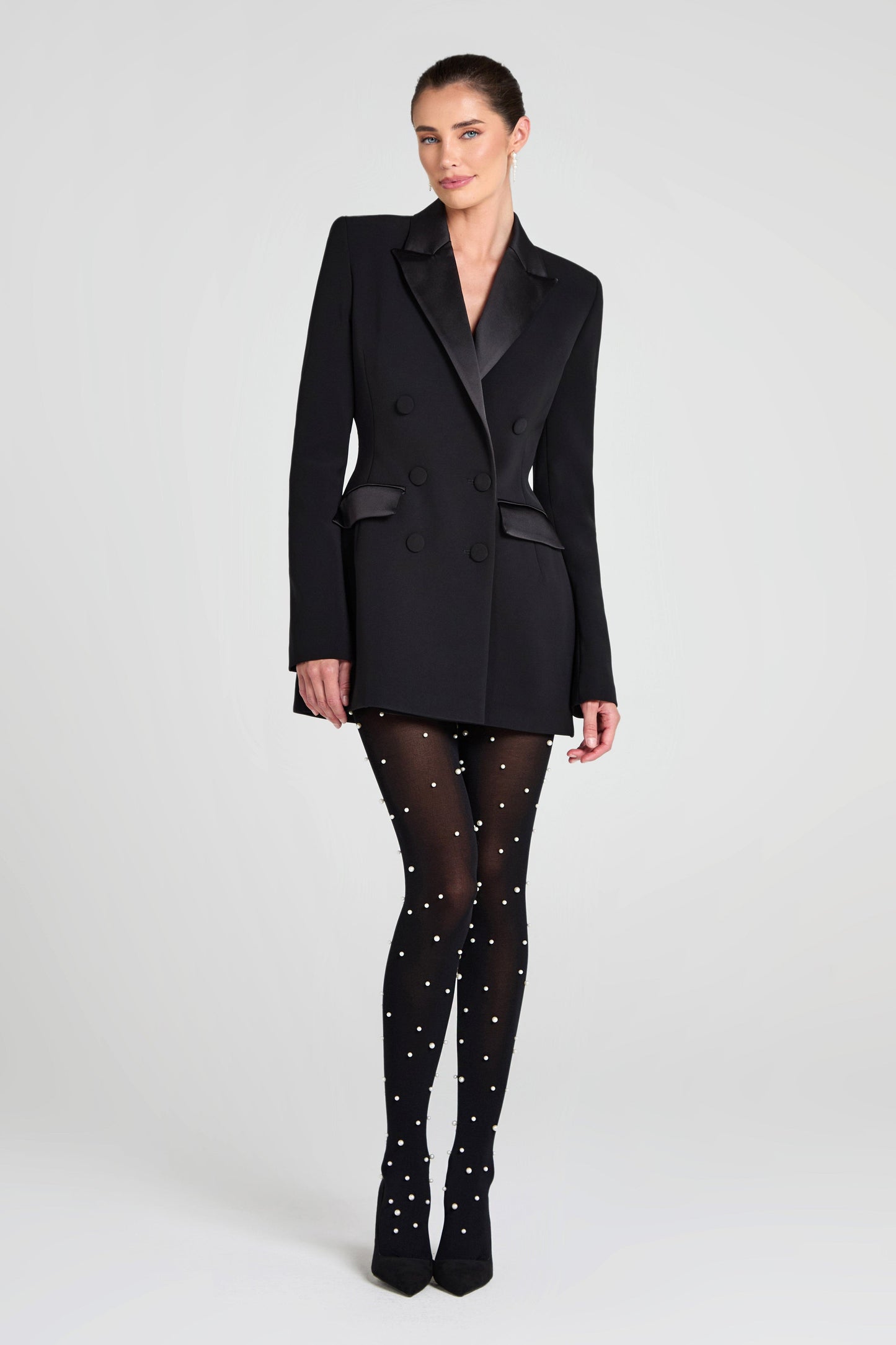 Monica Black Blazer