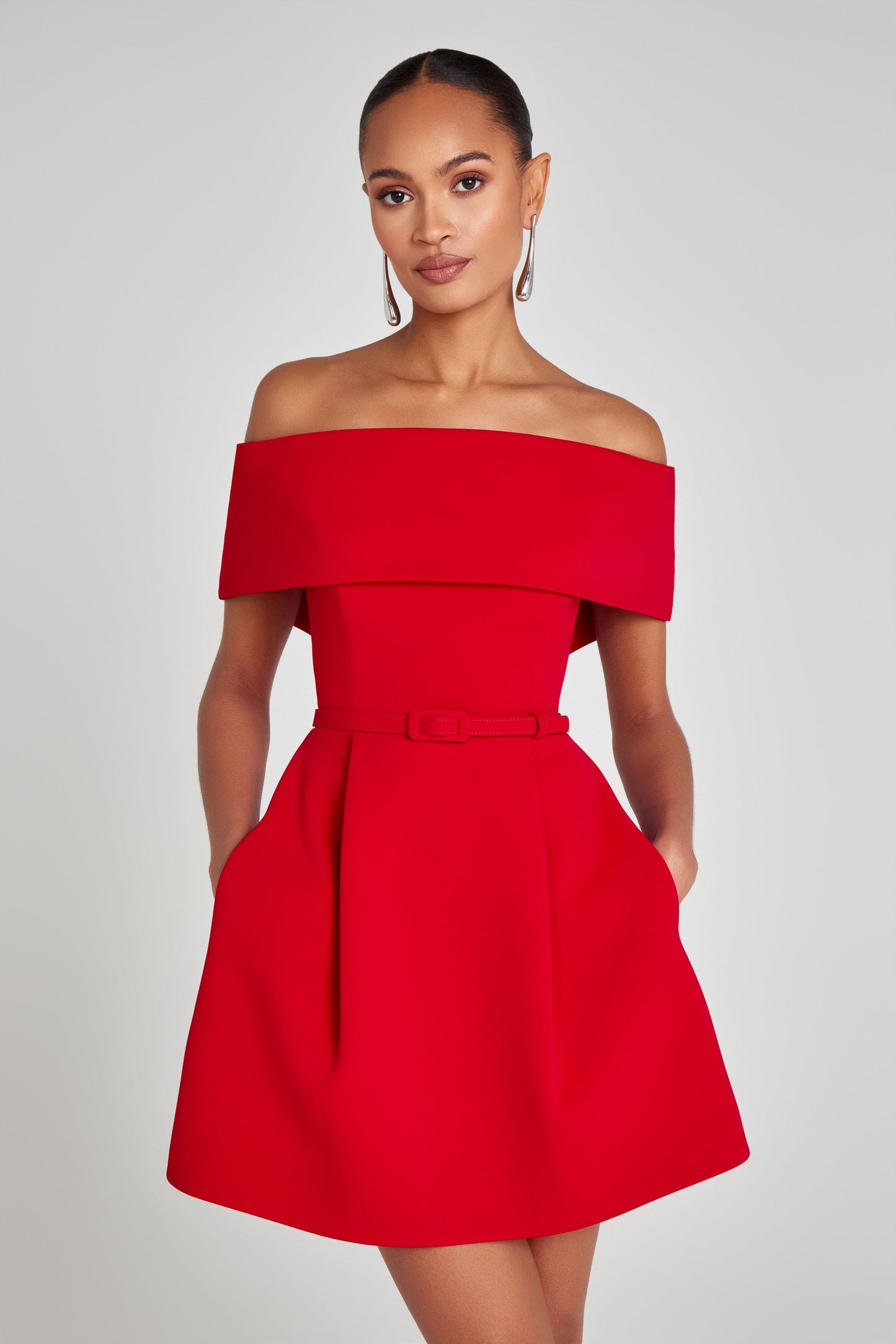 Harper Red Dress