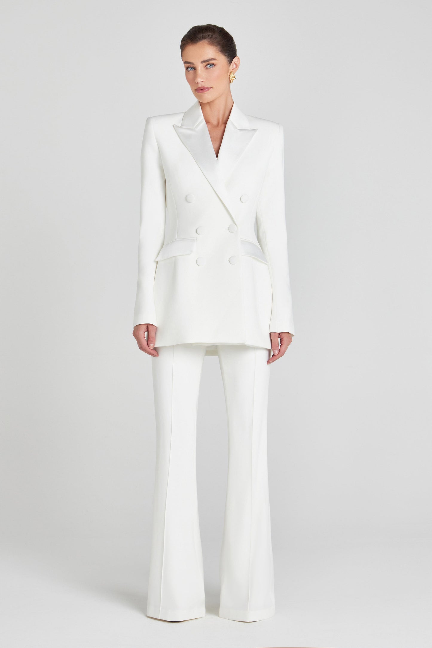 Monica White Blazer